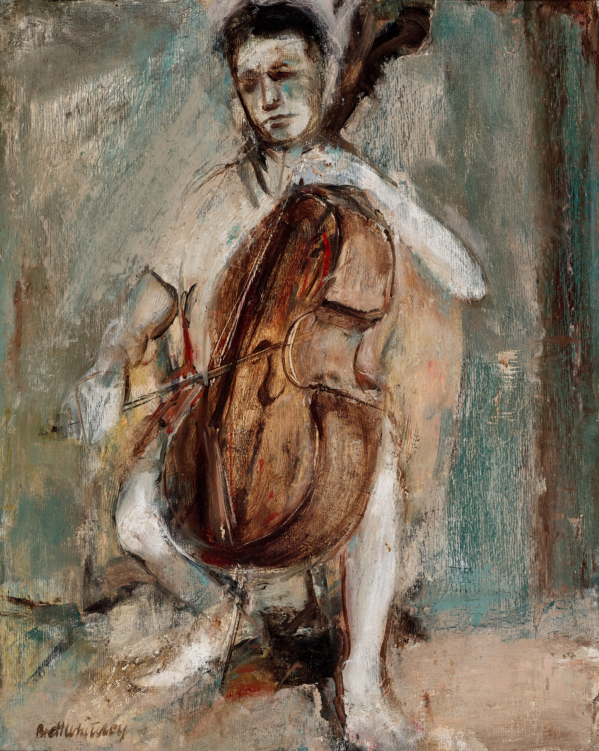 YOUNG MUSICIAN WITH CELLO