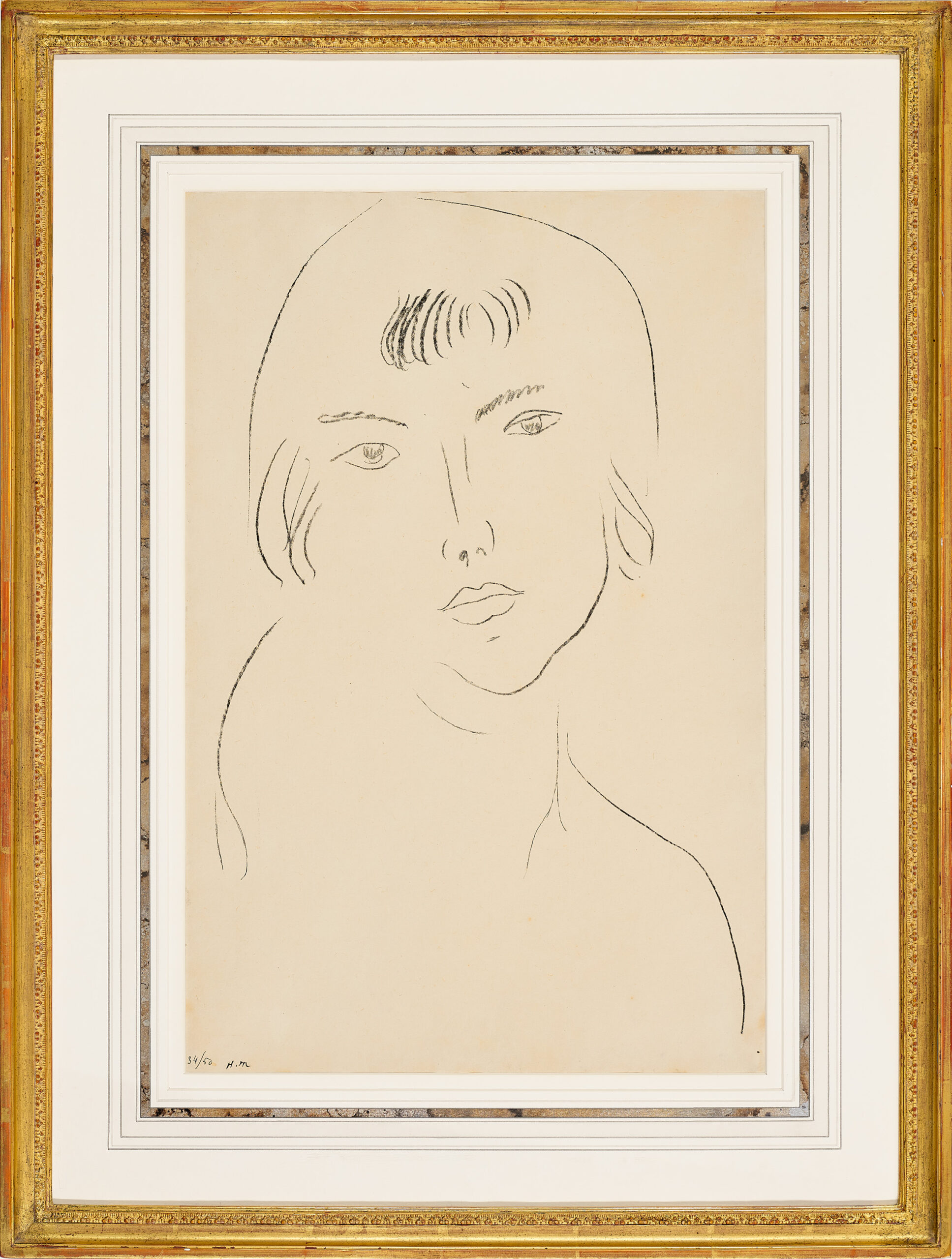 VISAGE À LA FRANGE