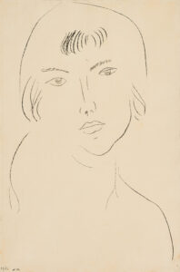 VISAGE À LA FRANGE