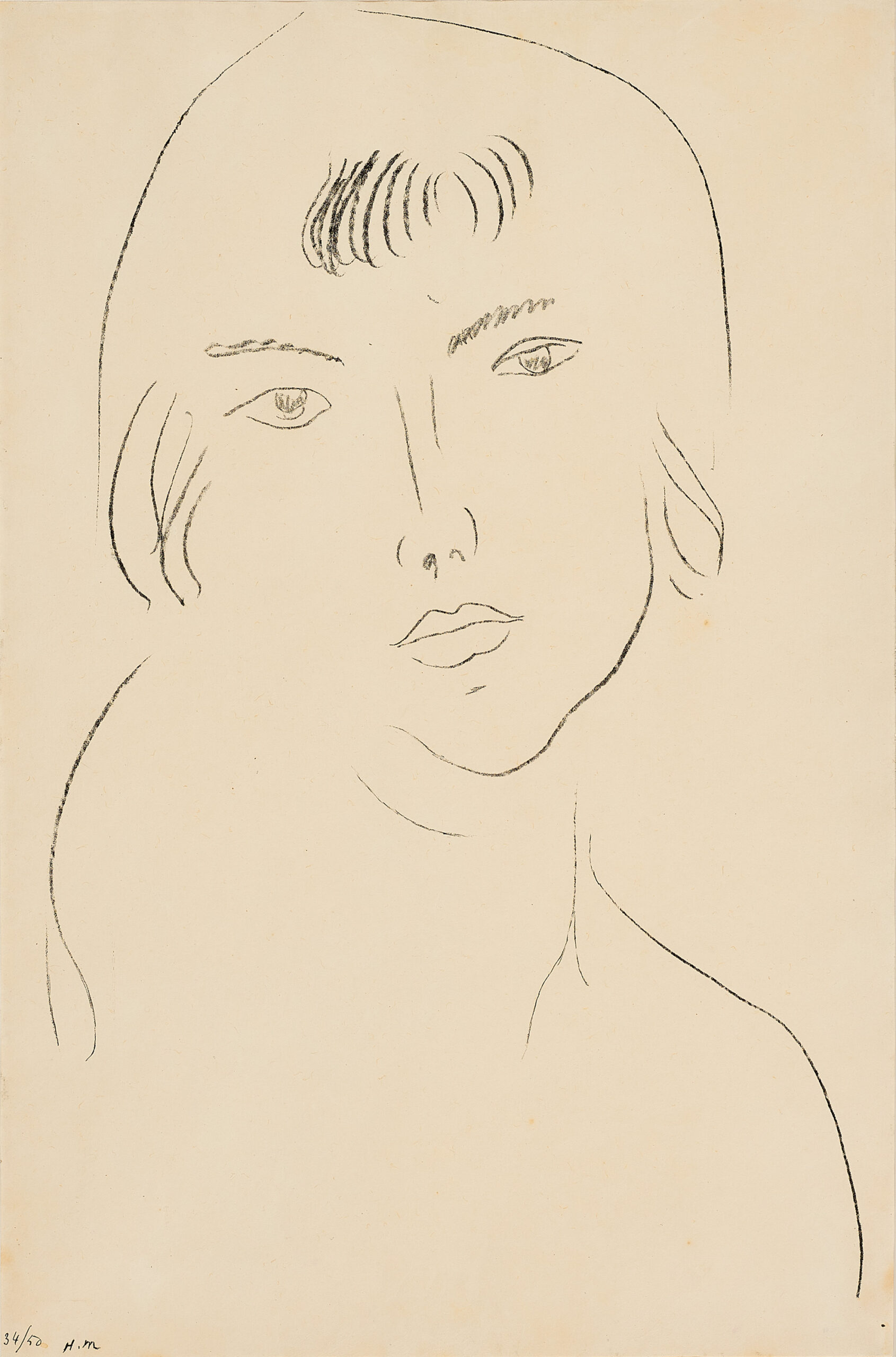 VISAGE À LA FRANGE