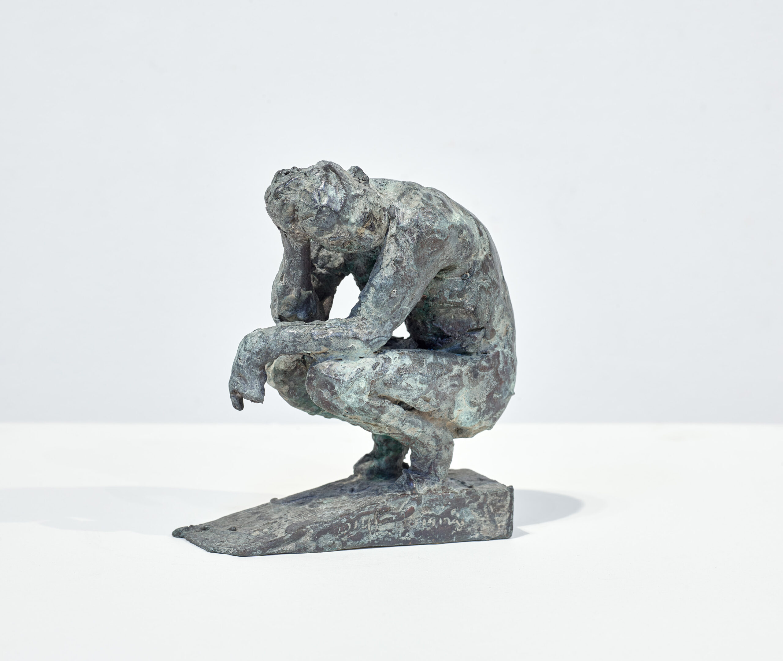 STUDY FOR CROUCHING MAN