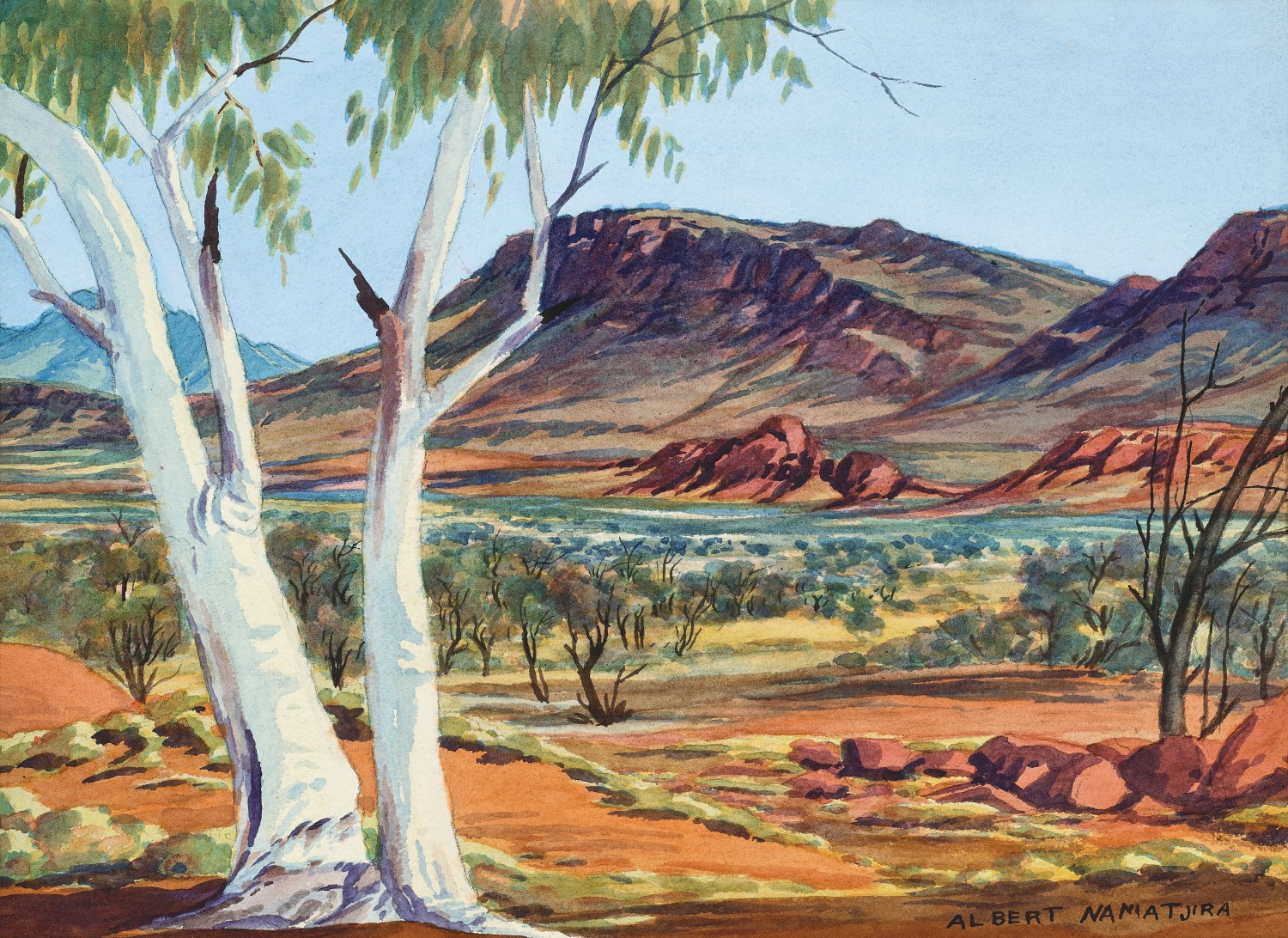 GHOST GUMS, NORTH MACDONNELL RANGES