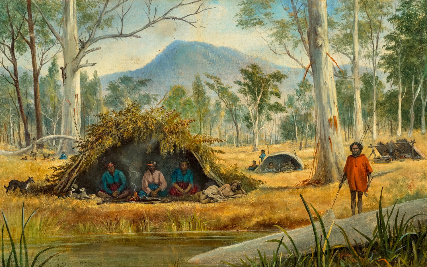 [ABORIGINAL CAMP, VICTORIA]
