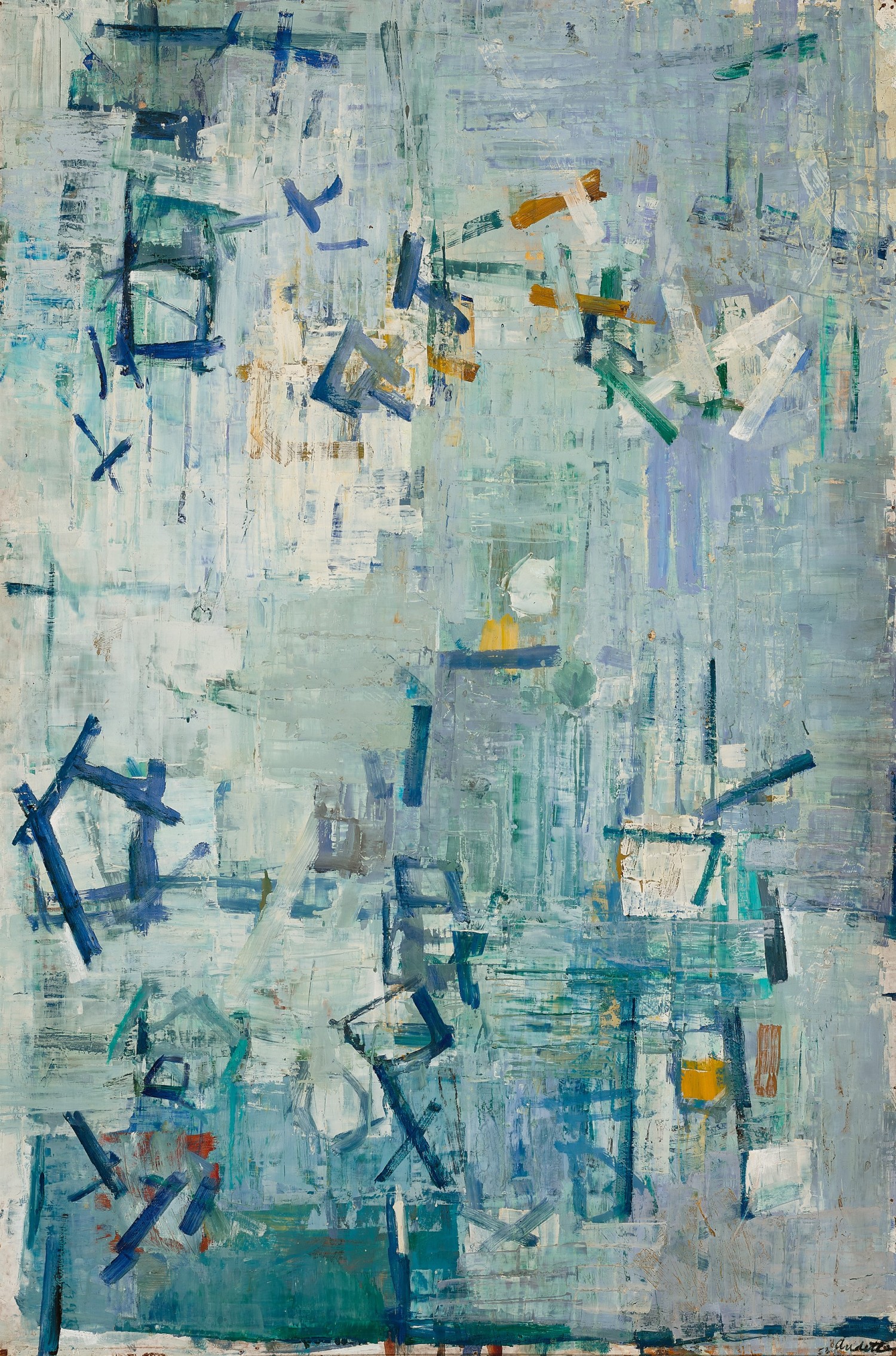 COMPOSITION IN BLUE