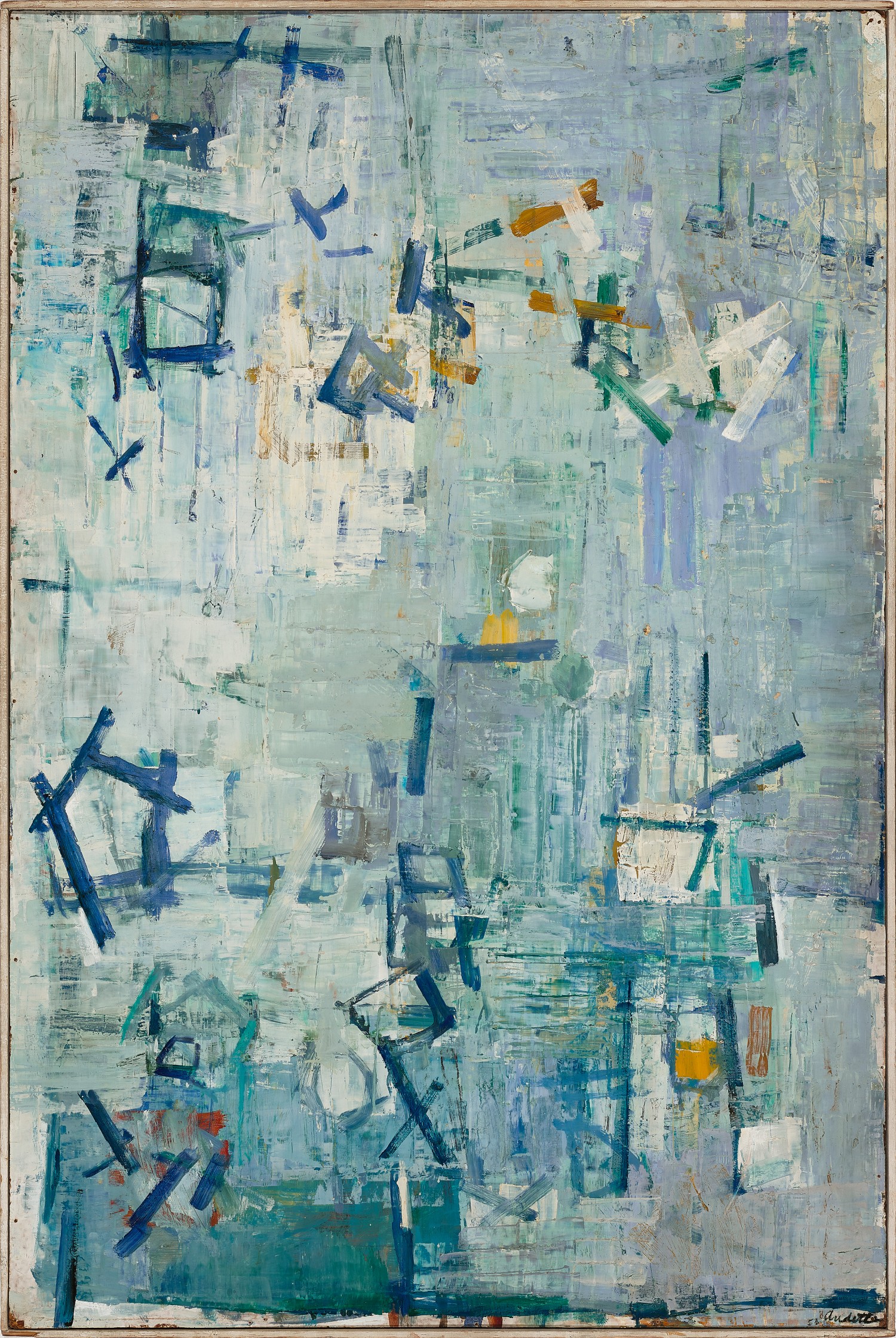 COMPOSITION IN BLUE