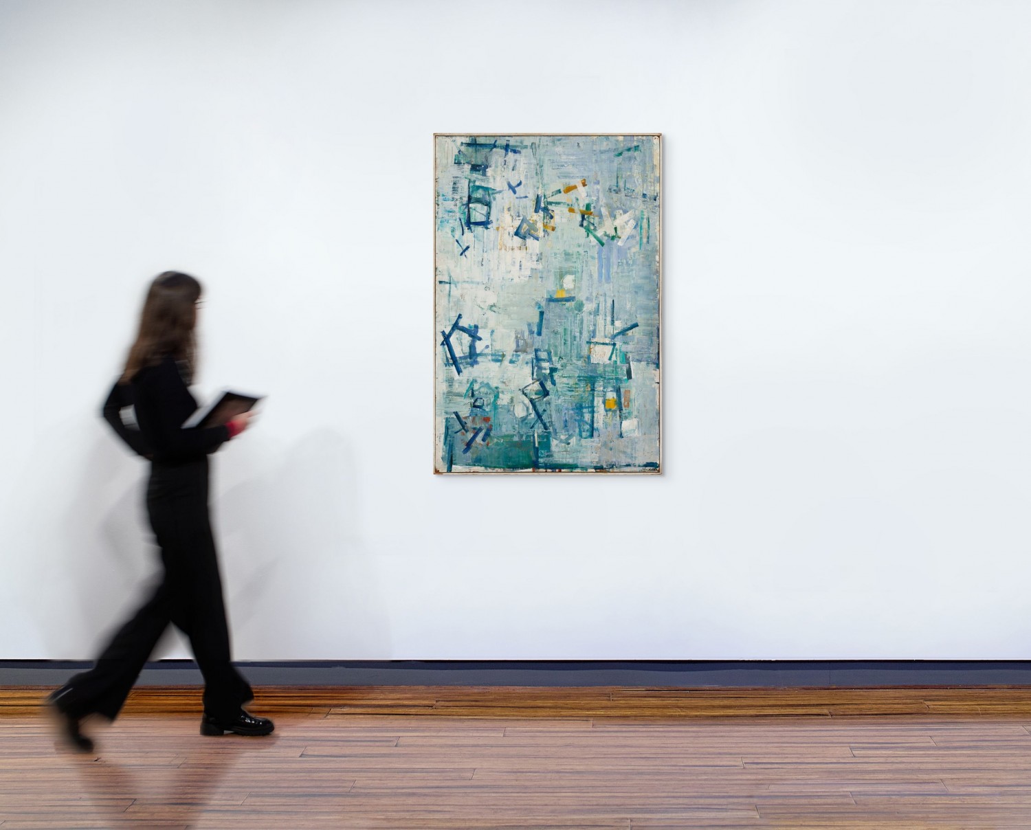 COMPOSITION IN BLUE