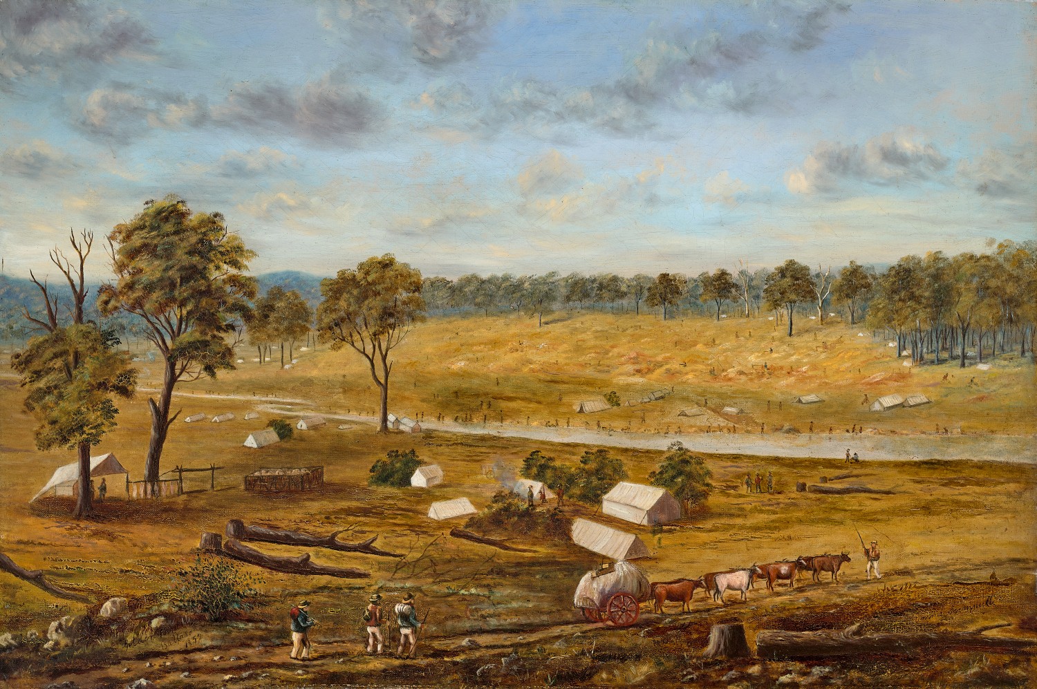 GOLDEN POINT, BALLARAT. 1852