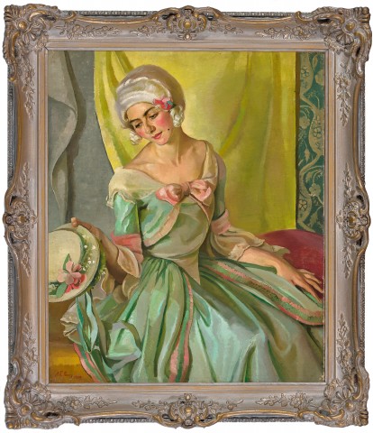 GREEN AND SILVERY
