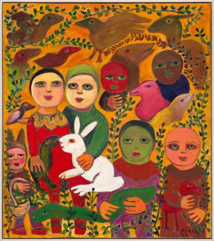 THE WHITE RABBIT AND FAMILY