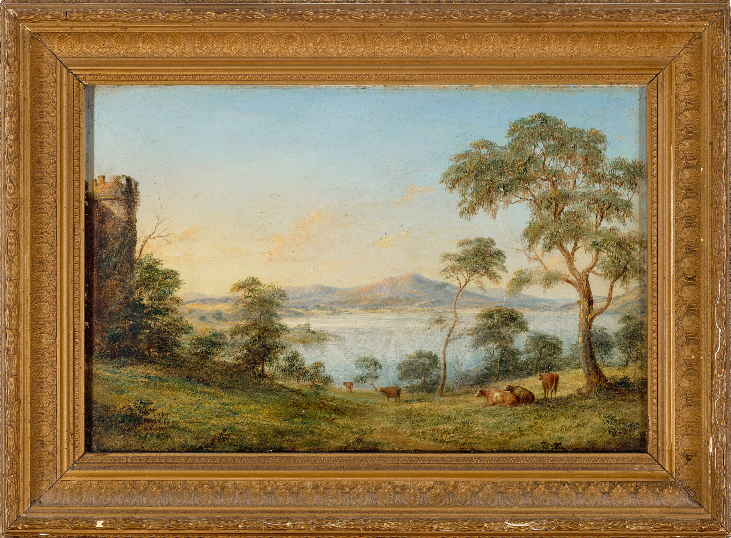 VIEW OF YAN YEAN FROM BEAR’S CASTLE