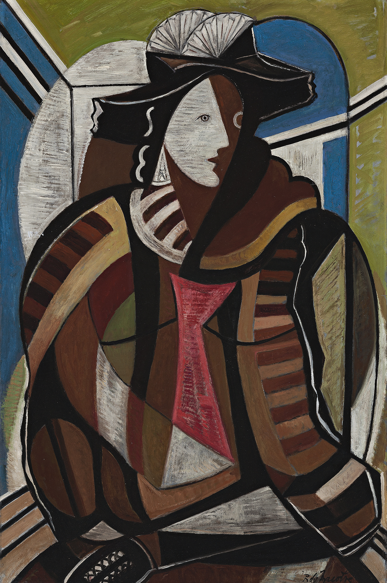 SEATED FIGURE (PORTRAIT OF ANN, LADY BUTLER)