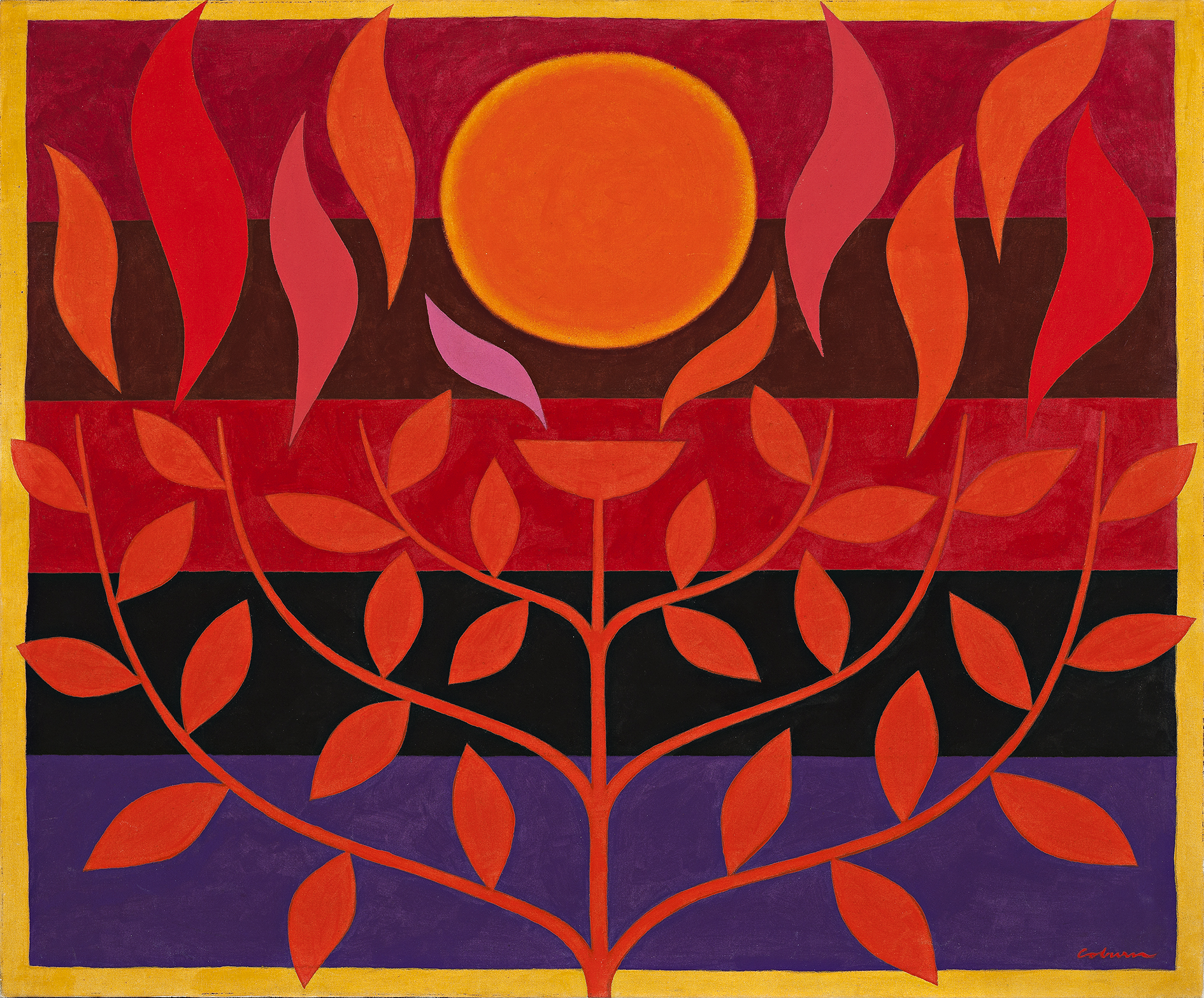 TREE OF LIFE (MAQUETTE FOR TAPESTRY)