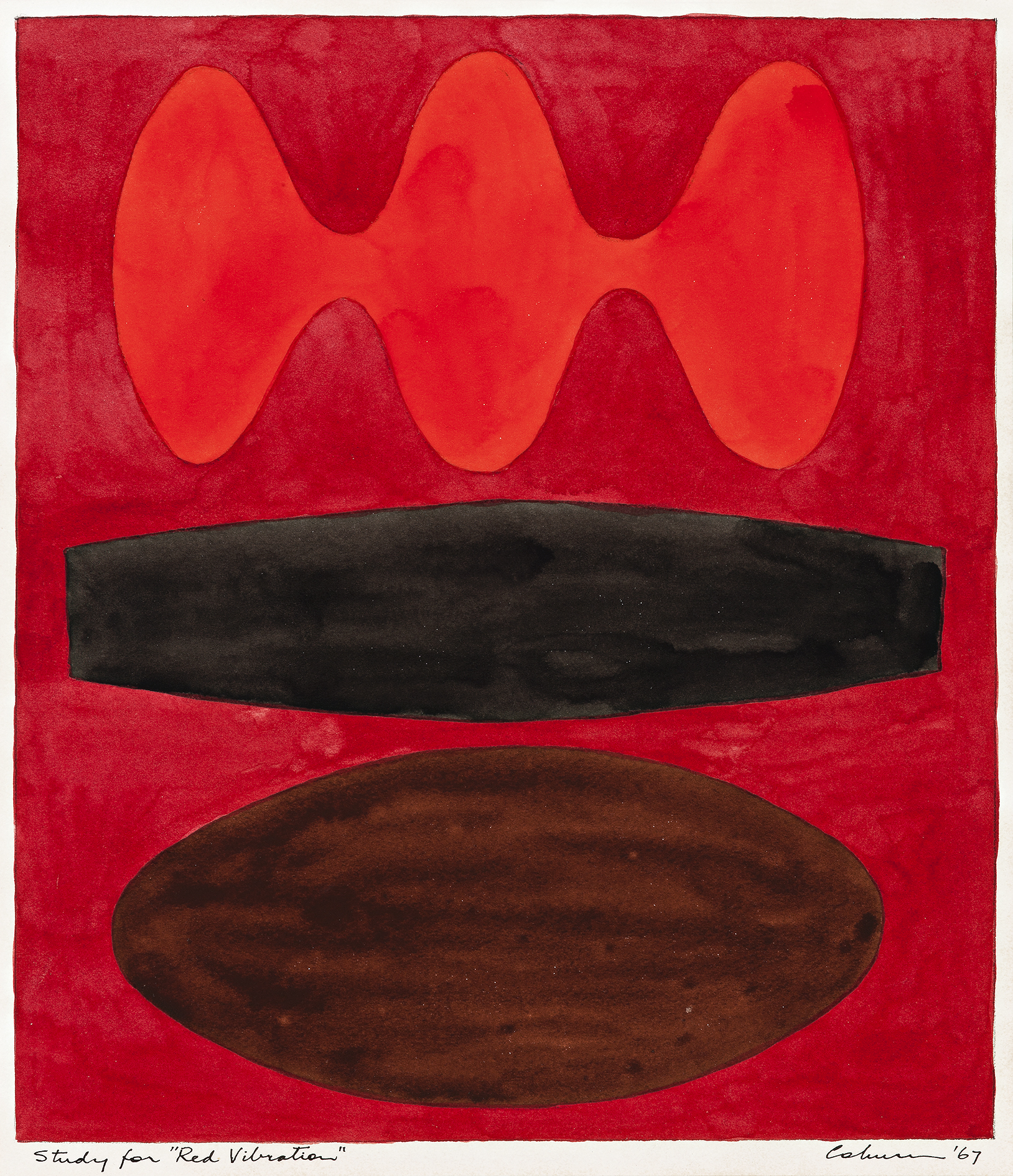 STUDY FOR RED VIBRATION