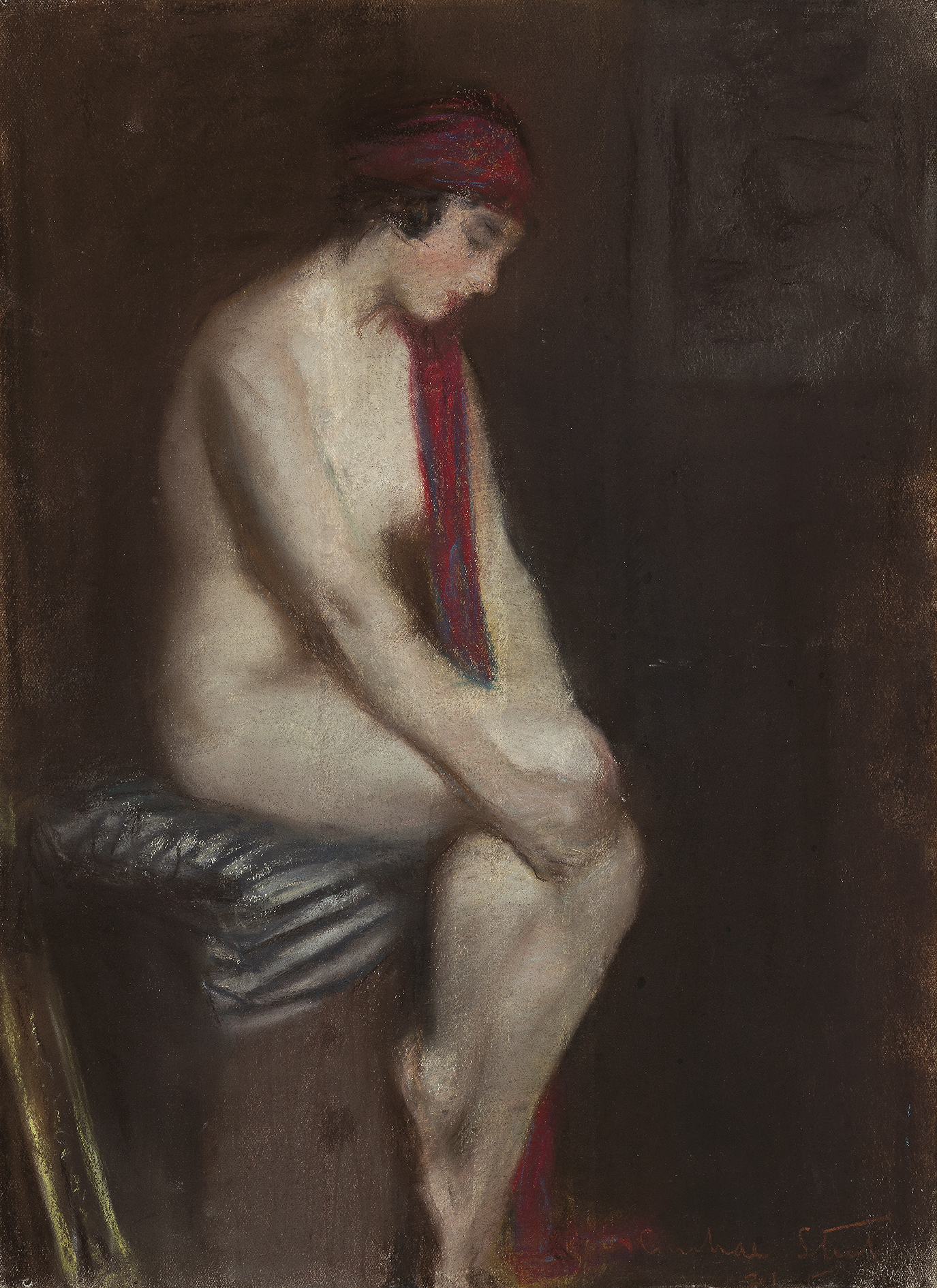 THE CRIMSON SCARF