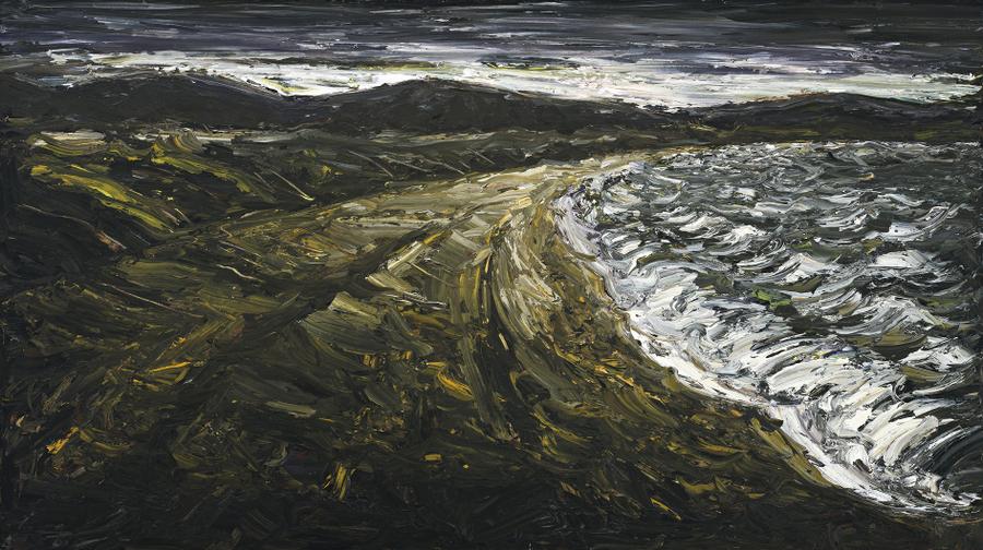 PAINTING (DARK SEASCAPE)