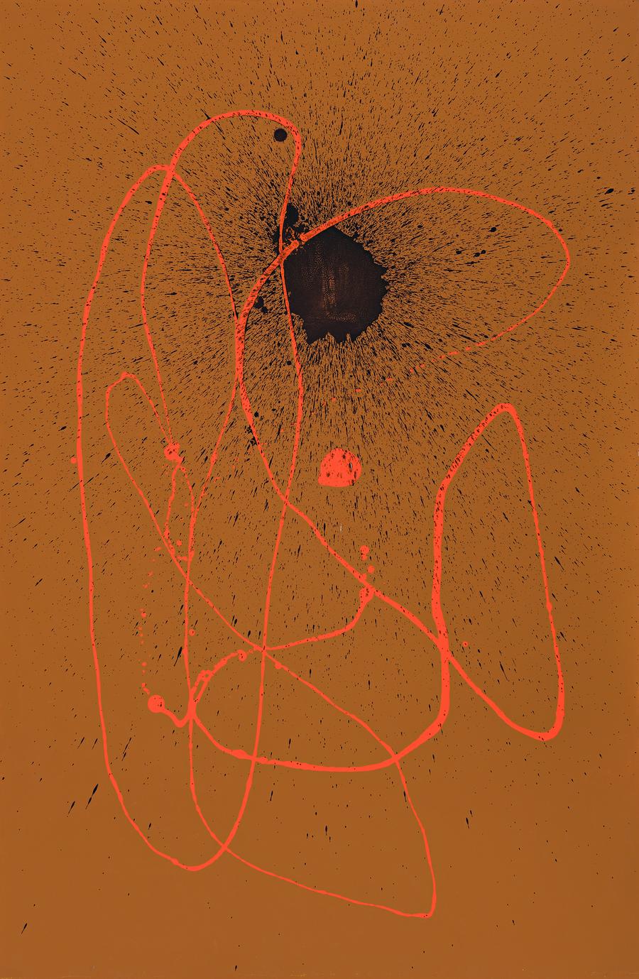 SELF PORTRAIT, THE FLESHY ISLAND AND THE RED TIDE