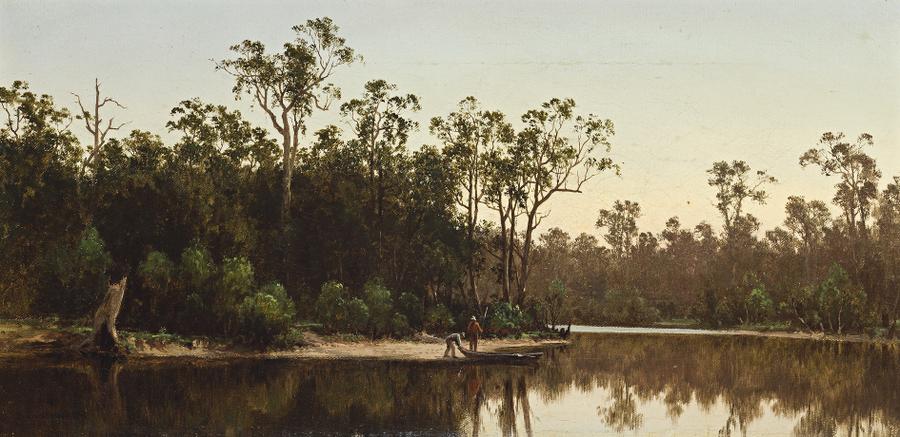 TWILIGHT, RIVER GOULBURN, VICTORIA
