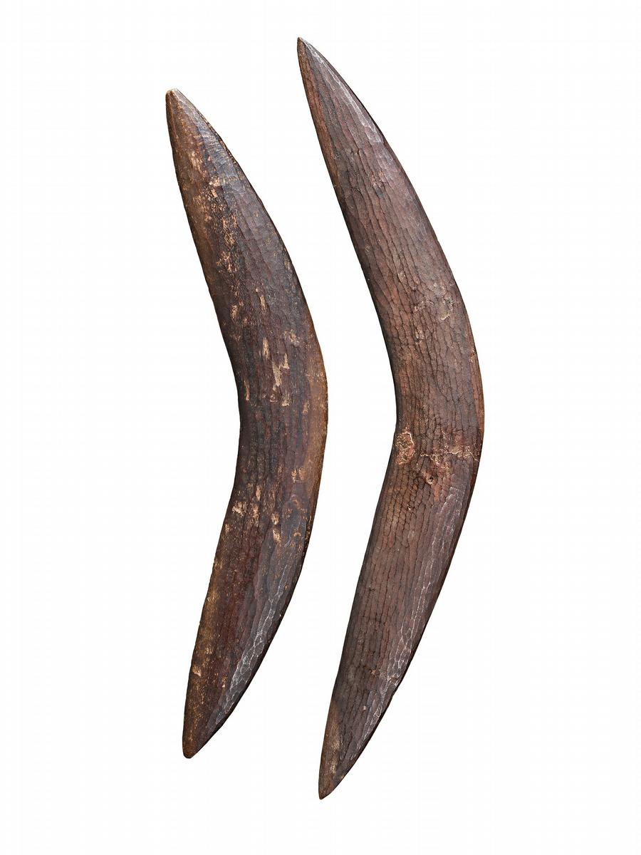 A PAIR OF BOOMERANGS