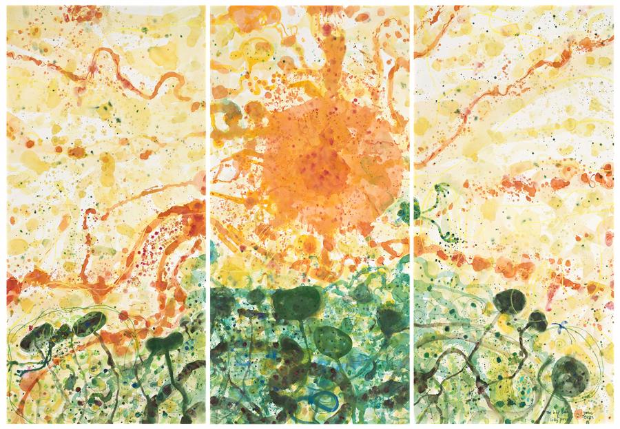 THE BIG SUN AND LILY POND
