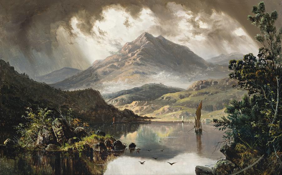 LAKE SCENE