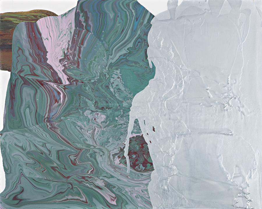 THE WONDERFUL PAINTING AND THE LOOSE LABRADOR WITH HI HO SILVER