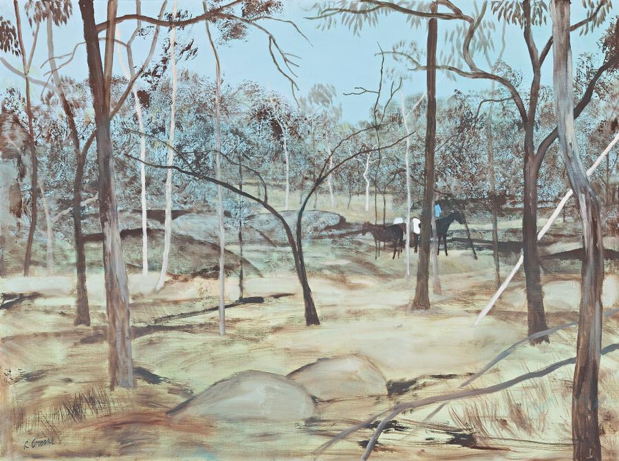 STOCKMEN IN THE SCRUB, CAPE YORK