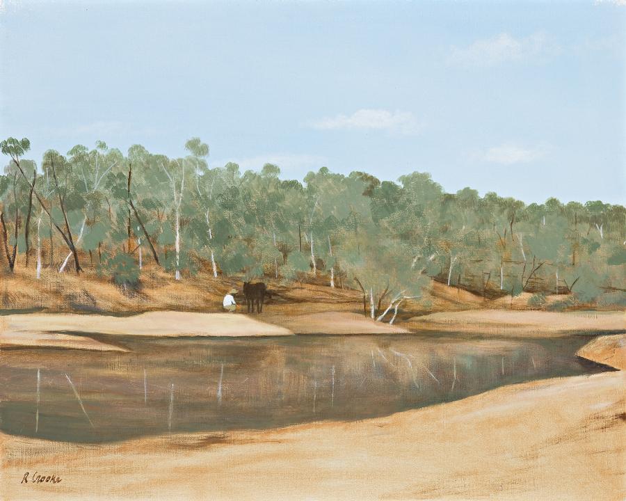 WATERHOLE, LAURA RIVER, CAPE YORK