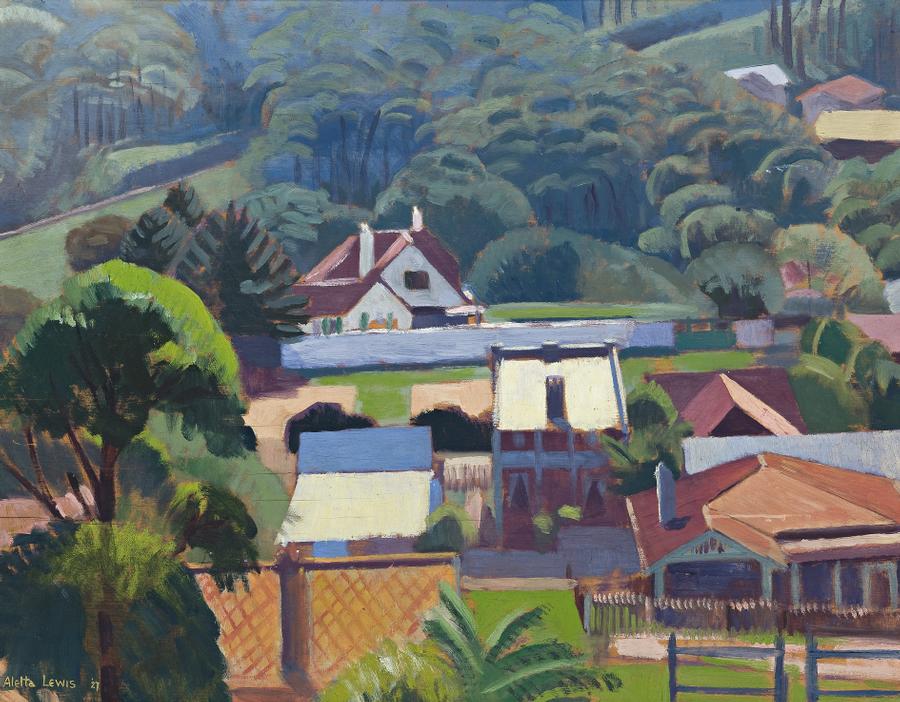HOUSES AND TREES