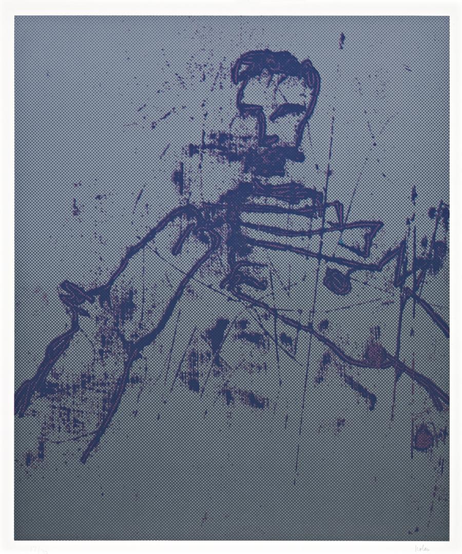 FIGURE AND HORSES