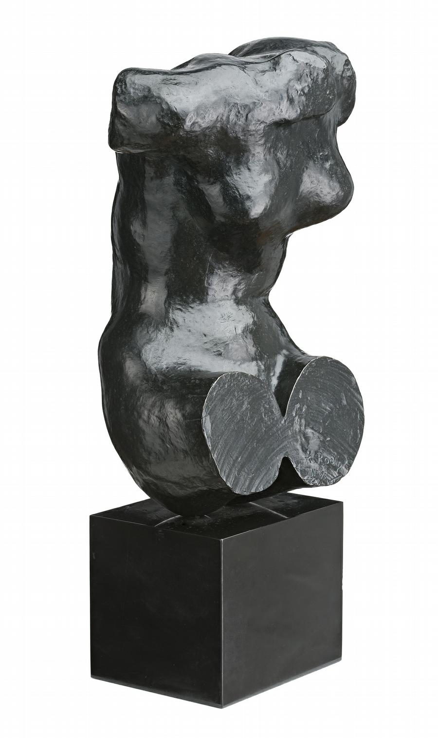 SEATED FEMALE TORSO (TORSE FEMININ ASSIS), CONCEIVED BETWEEN 1880 – 1899 AND CAST IN