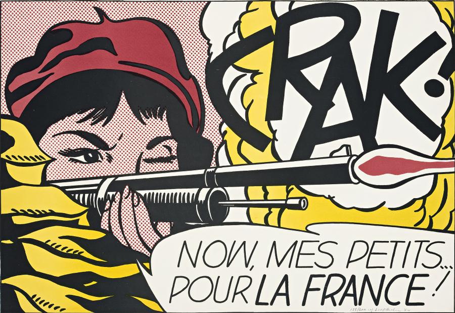 CRAK! NOW, MES PETITS…POUR LA FRANCE!