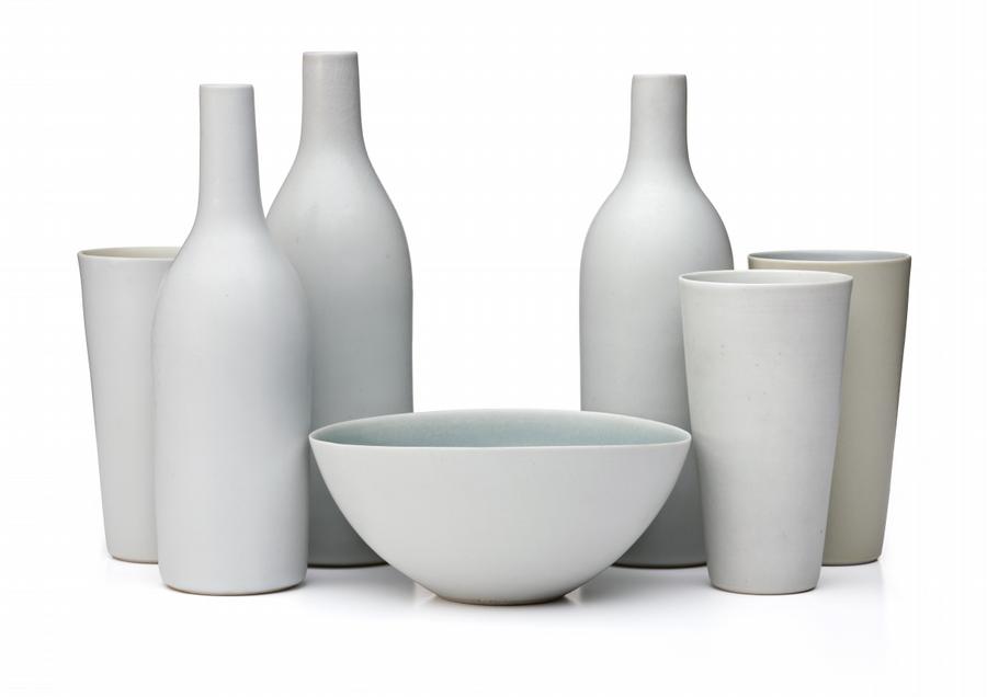 BLUE BOWL STILL LIFE