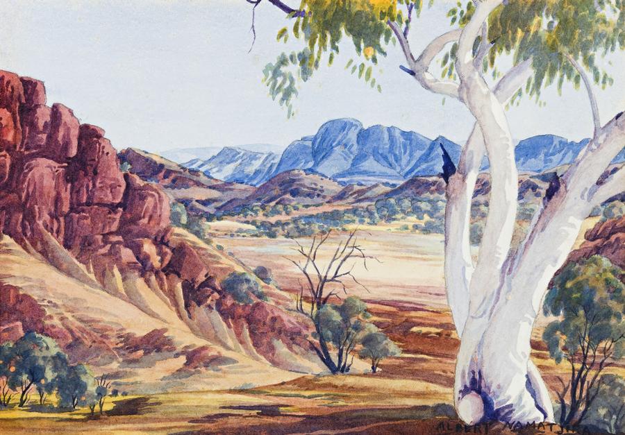 CENTRAL AUSTRALIAN LANDSCAPE