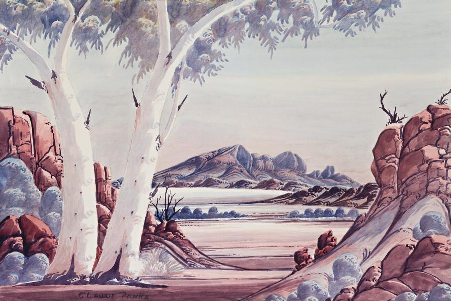 CENTRAL AUSTRALIAN LANDSCAPE