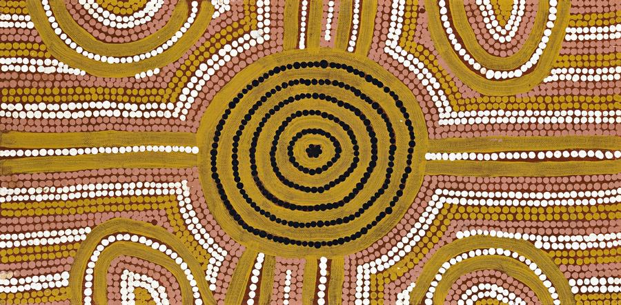TWO WOMEN DREAMING AT WILKINKARRA (LAKE MACKAY)