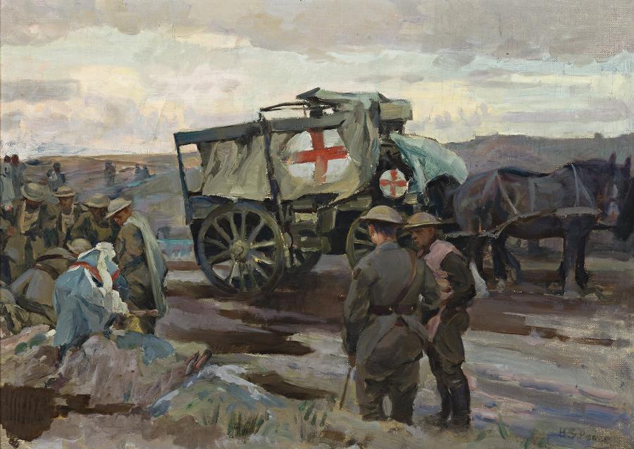 THE WAR AMBULANCE