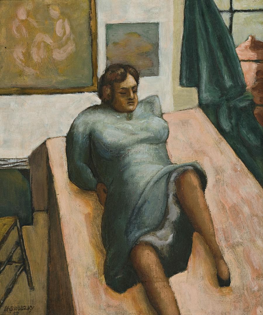 RECLINING WOMAN