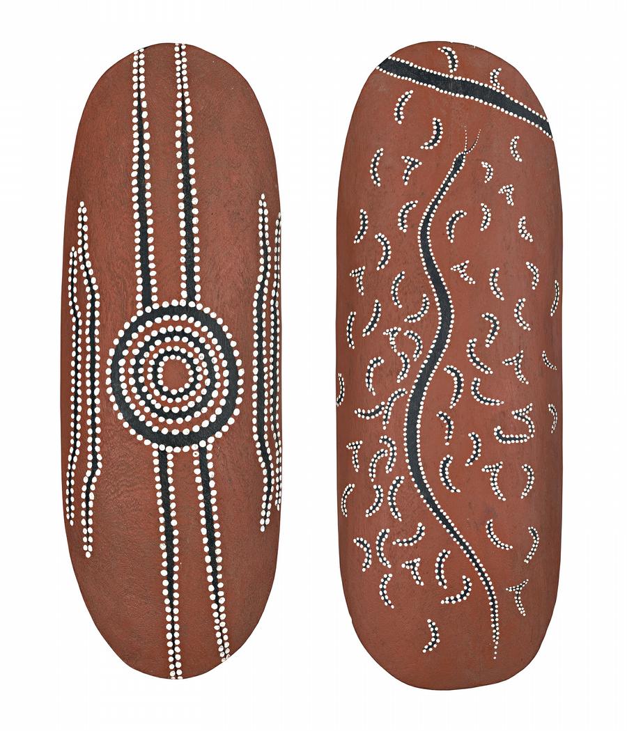 PAIR OF COOLAMONS