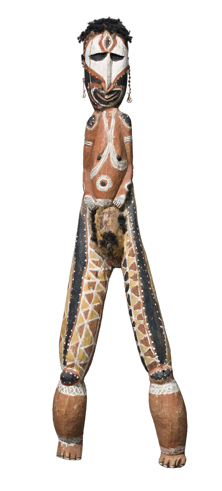 AN ABELAM FEMALE ANCESTOR FIGURE
