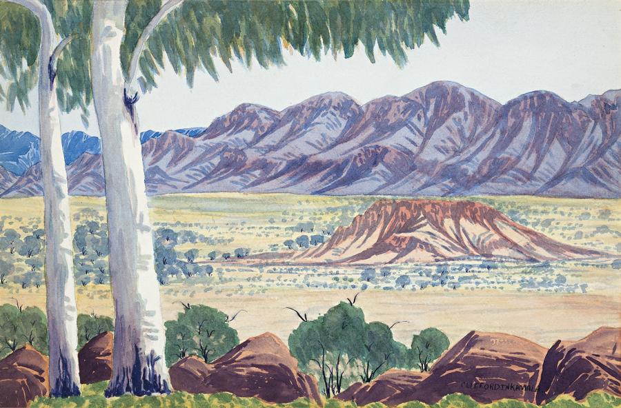 CENTRAL AUSTRALIAN LANDSCAPE
