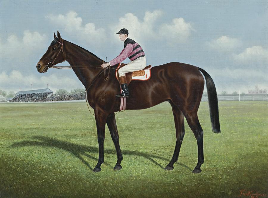 RACEHORSE (NO.1) AND JOCKEY