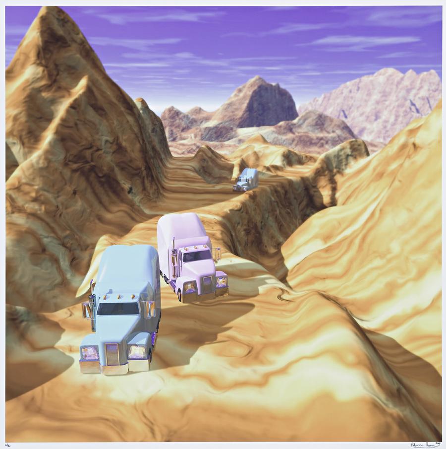 DESERT RIDERS, MOUNTAINS