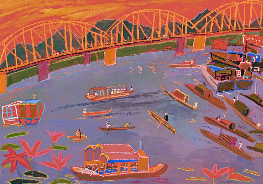 BRIDGE OVER PERFUMED RIVER