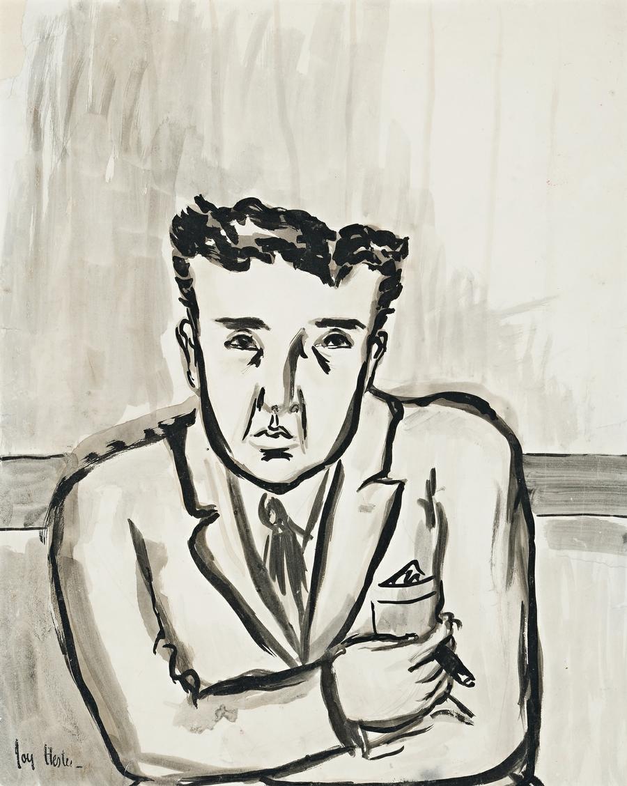 MAN WITH A CIGAR (MAX HARRIS)