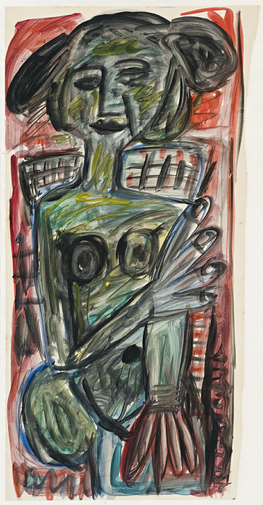 SEATED NUDE, c.1952-54 (TD 1617)