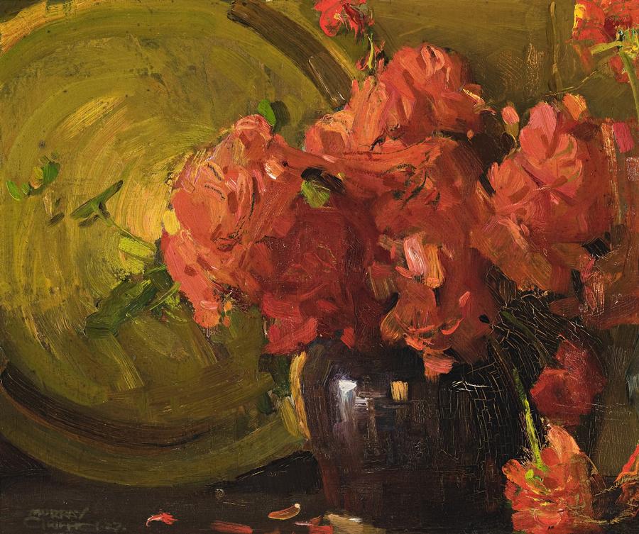 STILL LIFE WITH RED FLOWERS