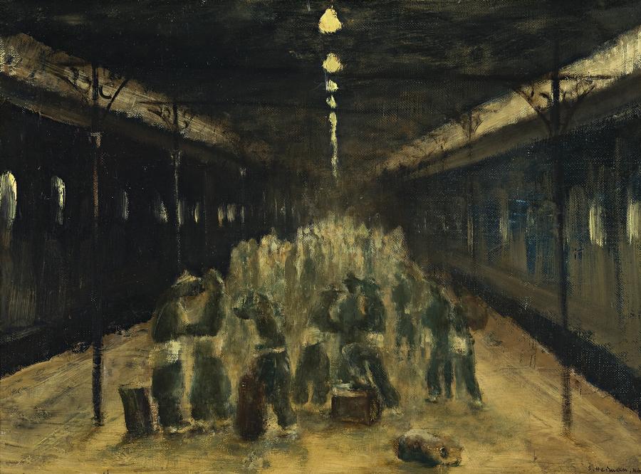 BETWEEN TWO TRAINS