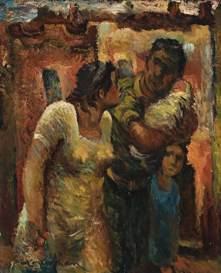 A SOLDIER ON LEAVE, 1943-44 (UNEMPLOYED MARCHES VERSO)