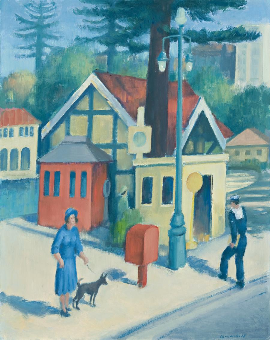 THE WAITING SHED, MANLY WHARF