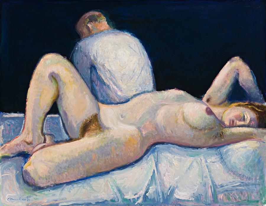 WOMAN AND MAN